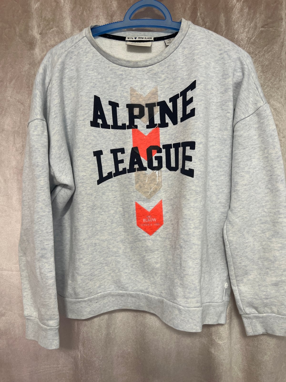 Scotch &soda  Alpine League Sweater Maat M, Ophalen of Verzenden, Gedragen, Maat 38/40 (M), Blauw