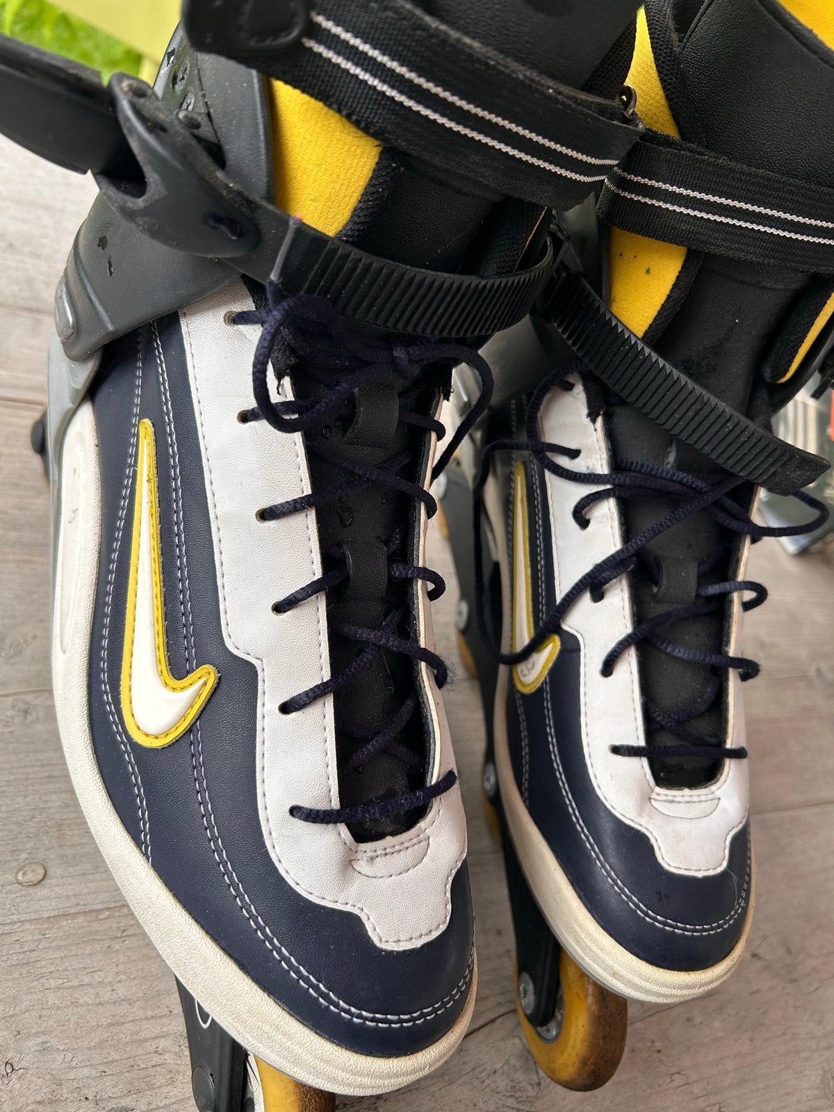 Nike inline skates met kapotte sluiting, Ophalen, Gebruikt, Inline skates 4 wielen, Overige merken