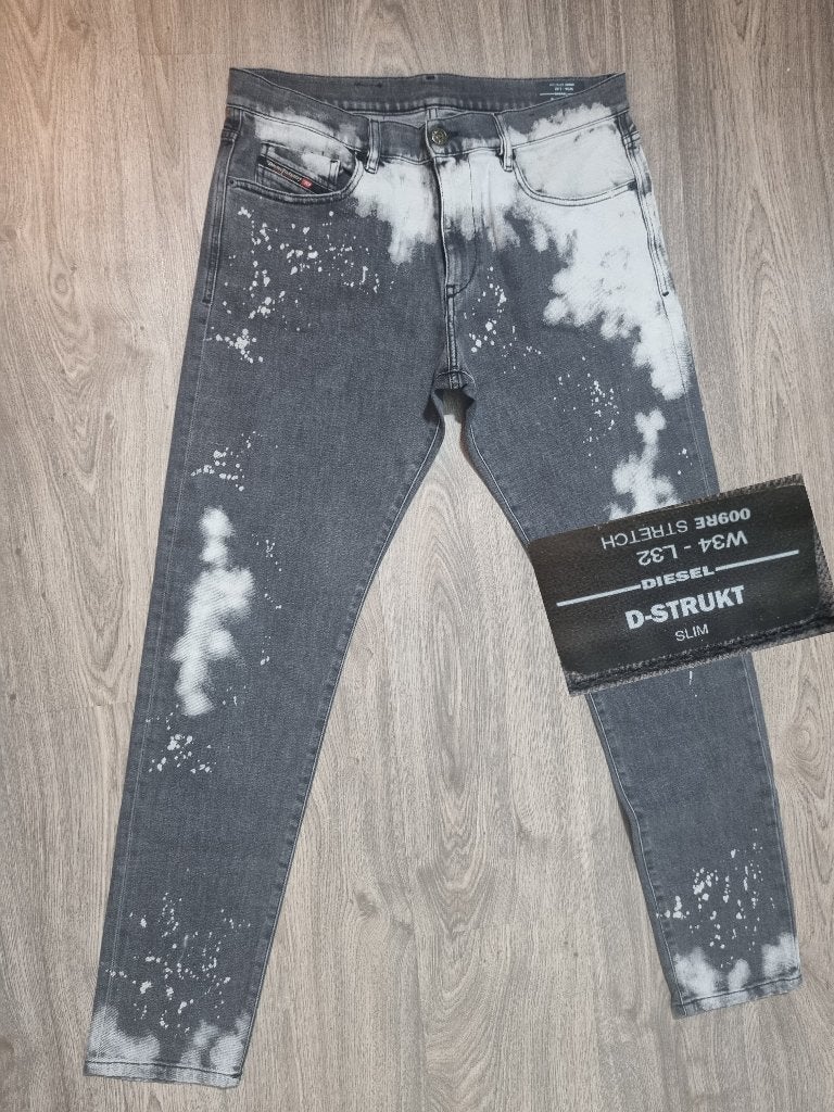 - NIEUWE - Diesel D-STRUKT W34 L32 * 34x32 - SLIM FIT #D3172, Kleding | Heren, Spijkerbroeken en Jeans, Diesel, Blauw, Diesel