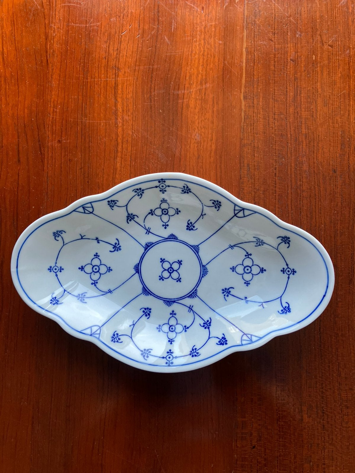 Blauw Saks schaaltje Bavaria, Antiek en Kunst, Ophalen of Verzenden