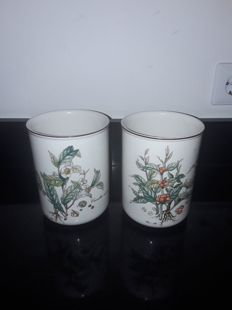 2 Villeroy en boch Botanica grote voorraadpotten, Overige materialen, Verzenden, Overige typen, Zo goed als nieuw