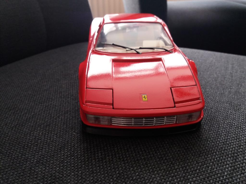 Bburago 1/18 Ferrari Testarossa Rood, Ophalen of Verzenden, Zo goed als nieuw, Auto, Bburago