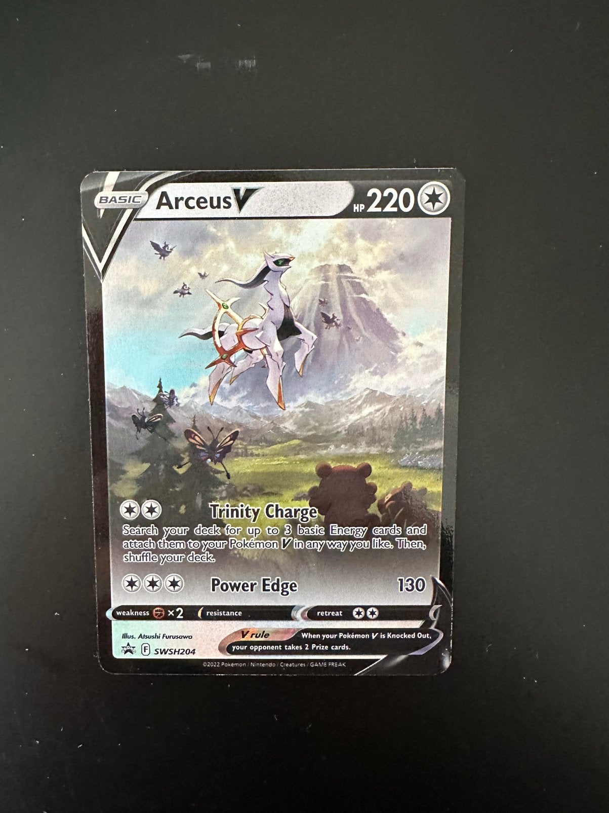 Pokemon Arceus V SWSH204, Ophalen of Verzenden, Zo goed als nieuw
