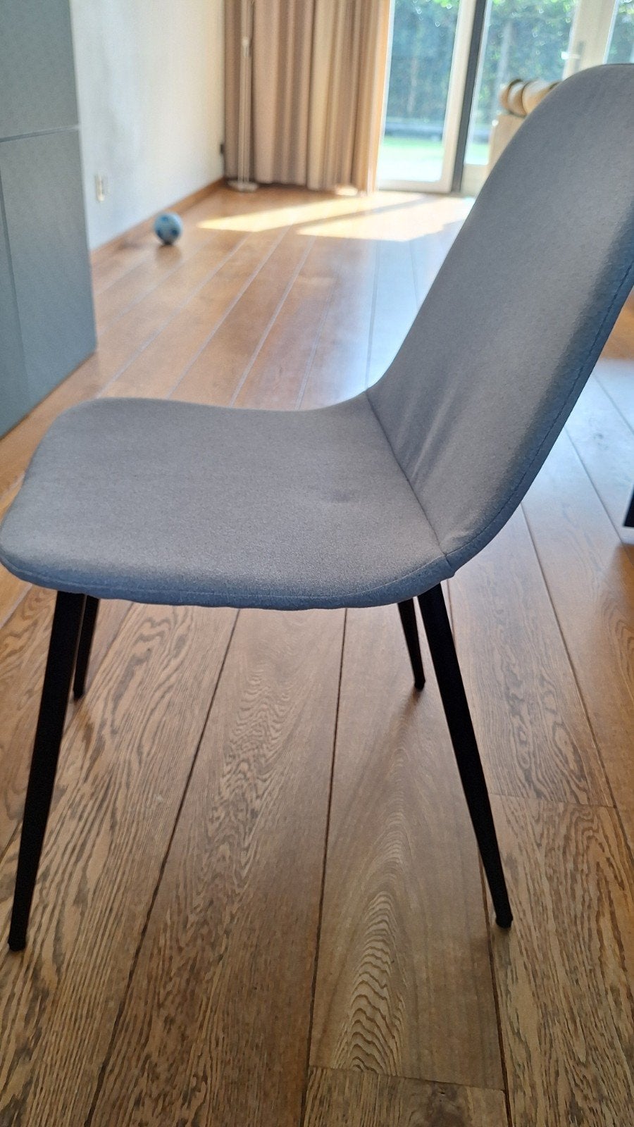 IKEA Nordmansskar 4x eetkamerstoel - Zo goed als nieuw, Ophalen of Verzenden, Zo goed als nieuw, Metaal, Vier