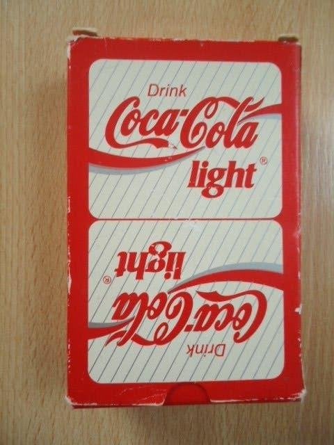 Coca Cola light kaartspel, Ophalen of Verzenden, Zo goed als nieuw, Overige typen