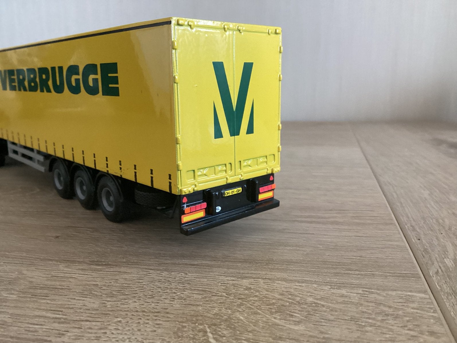 Zgan DAF 95 XF Kantcab spiegels luchtslangen oplegger, Ophalen of Verzenden, Zo goed als nieuw, Bus of Vrachtwagen, Lion Toys