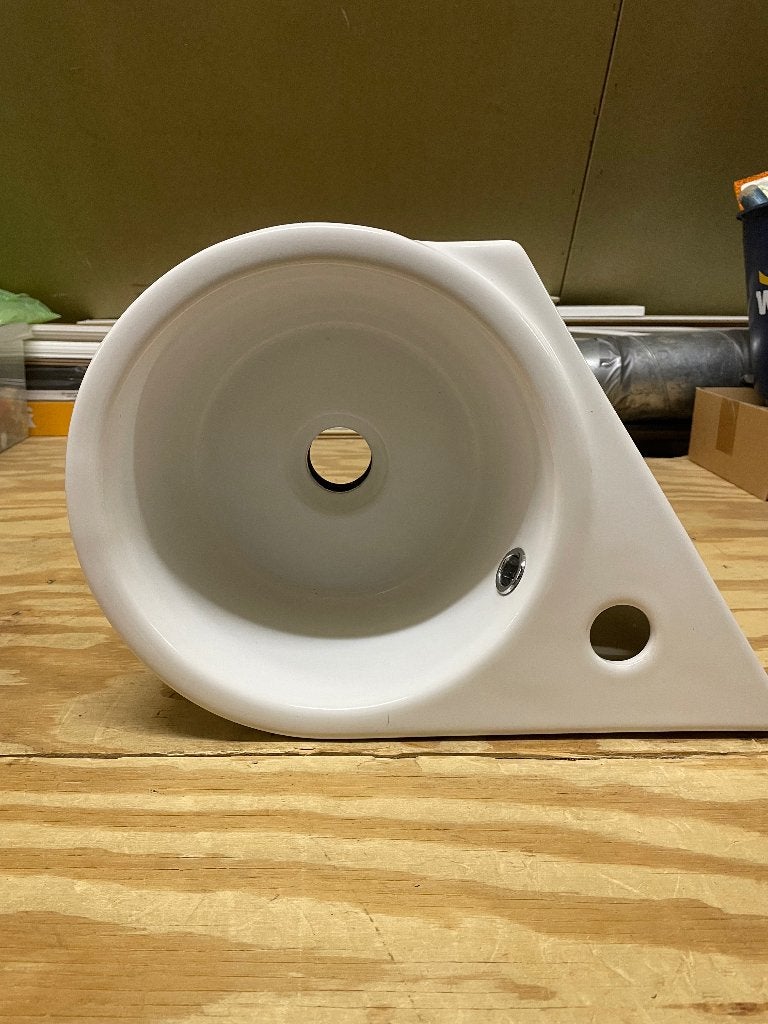 Fonteintje, Doe-het-zelf en Verbouw, Ophalen, Gebruikt, Steen, Toilet