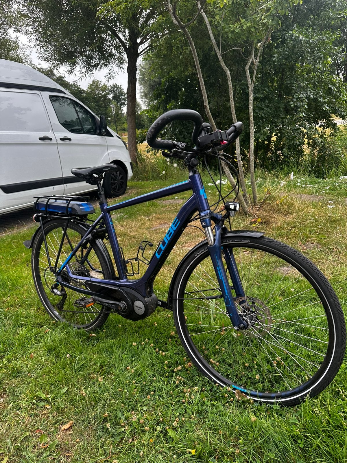 CUBE Touring Hybrid ONE 500 GTS – Bosch Middenmotor – 500Wh, Ophalen, Zo goed als nieuw, Cube