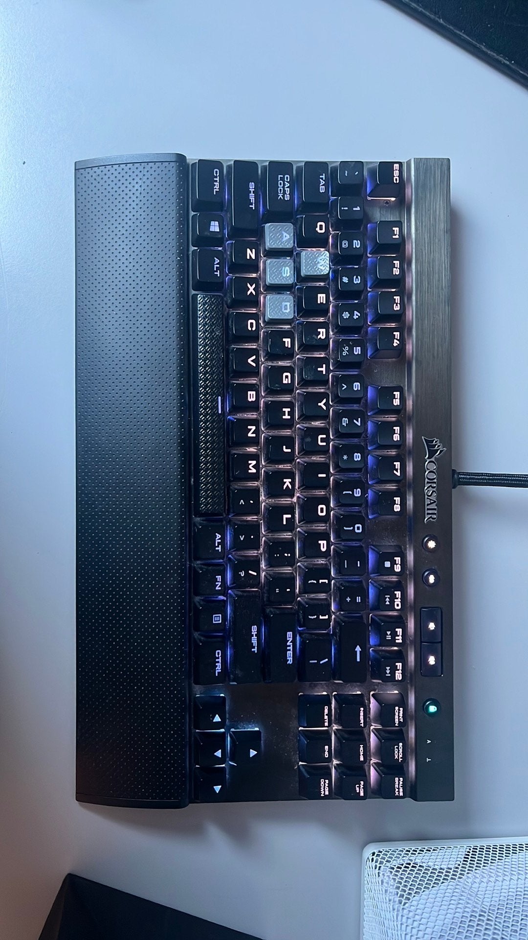 Corsair k65 RGB RAPIDFIRE, Gaming toetsenbord, Gebruikt, Ophalen of Verzenden, Qwerty
