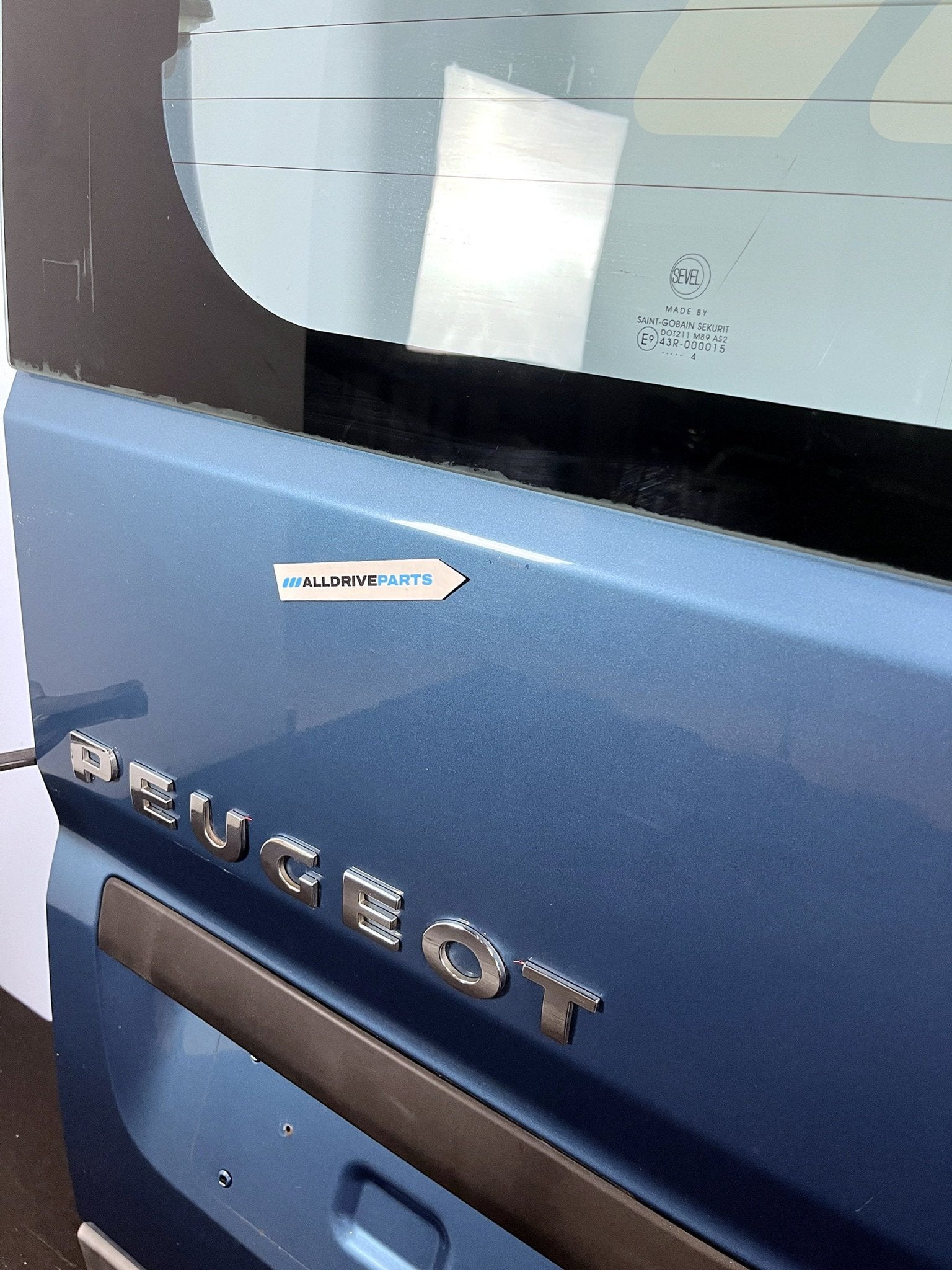 Achterdeur links Peugeot Boxer H2 met ruit KNF 1617322980, Gebruikt, -, Ophalen of Verzenden, Achter