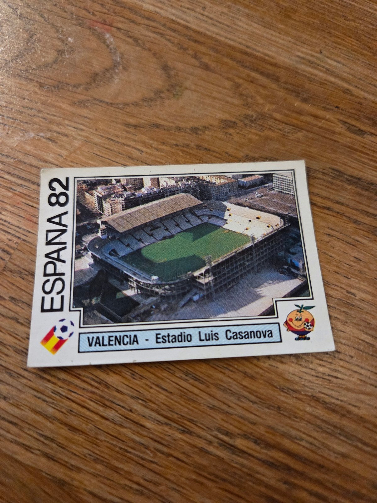 Panini WK 82, Verzamelen, Ophalen of Verzenden, Zo goed als nieuw, Buitenlandse clubs, Poster, Plaatje of Sticker
