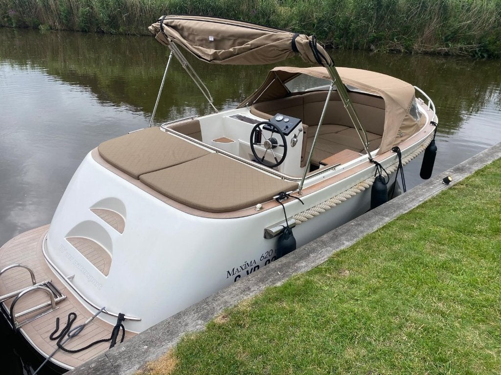Maxima 620 Retro " Bouwjaar 2019", Watersport en Boten, 60 pk, Consoleboot, Gebruikt, Maxima