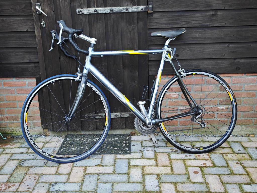 Jan Janssen Vector racefiets alu carbon Mavic, Fietsen en Brommers, Ophalen of Verzenden, Gebruikt, Meer dan 20 versnellingen