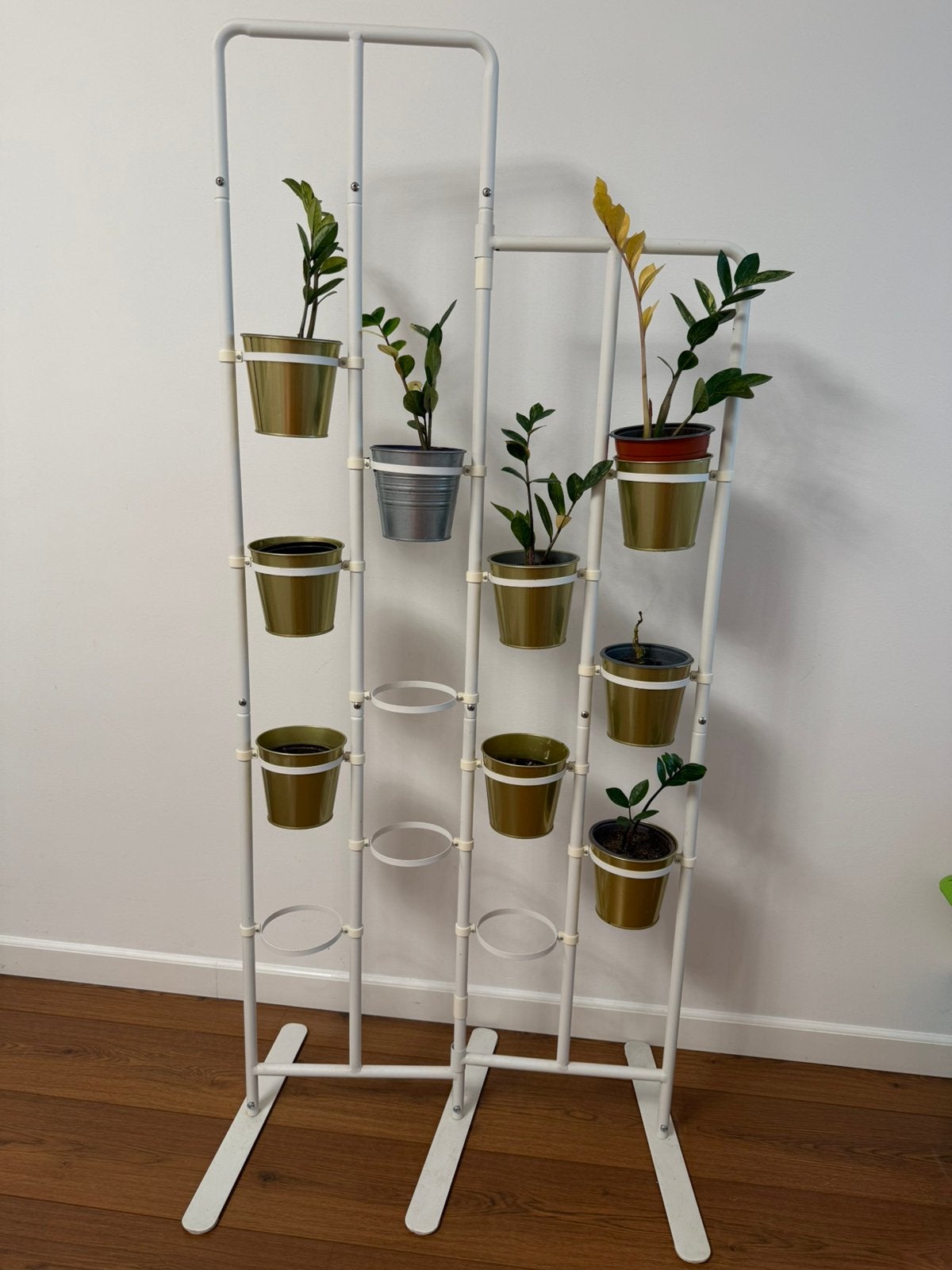 IKEA Plantenstandaard Wit – Metalen Plantenrek, Ophalen, Zo goed als nieuw