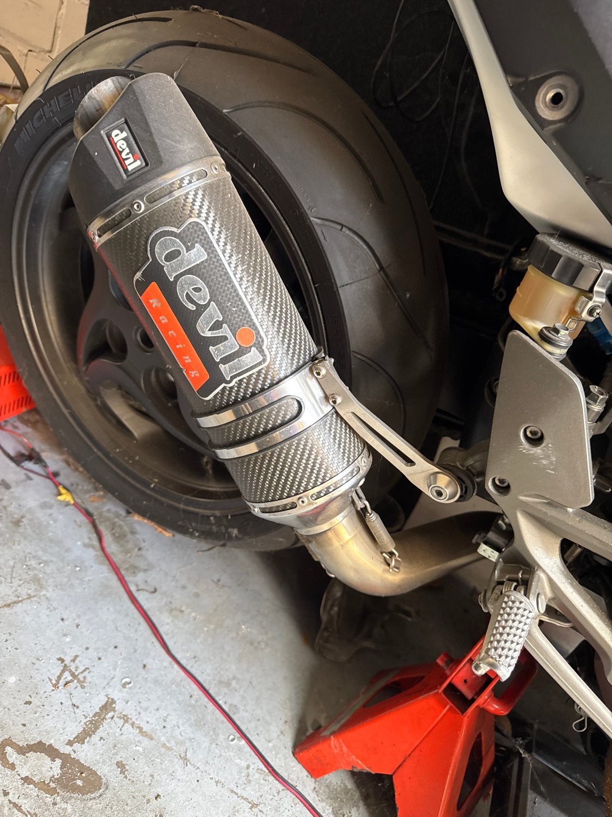 Devil Racing uitlaat Honda CB1000R (2008-2013), Motoren, Ophalen of Verzenden, Gebruikt
