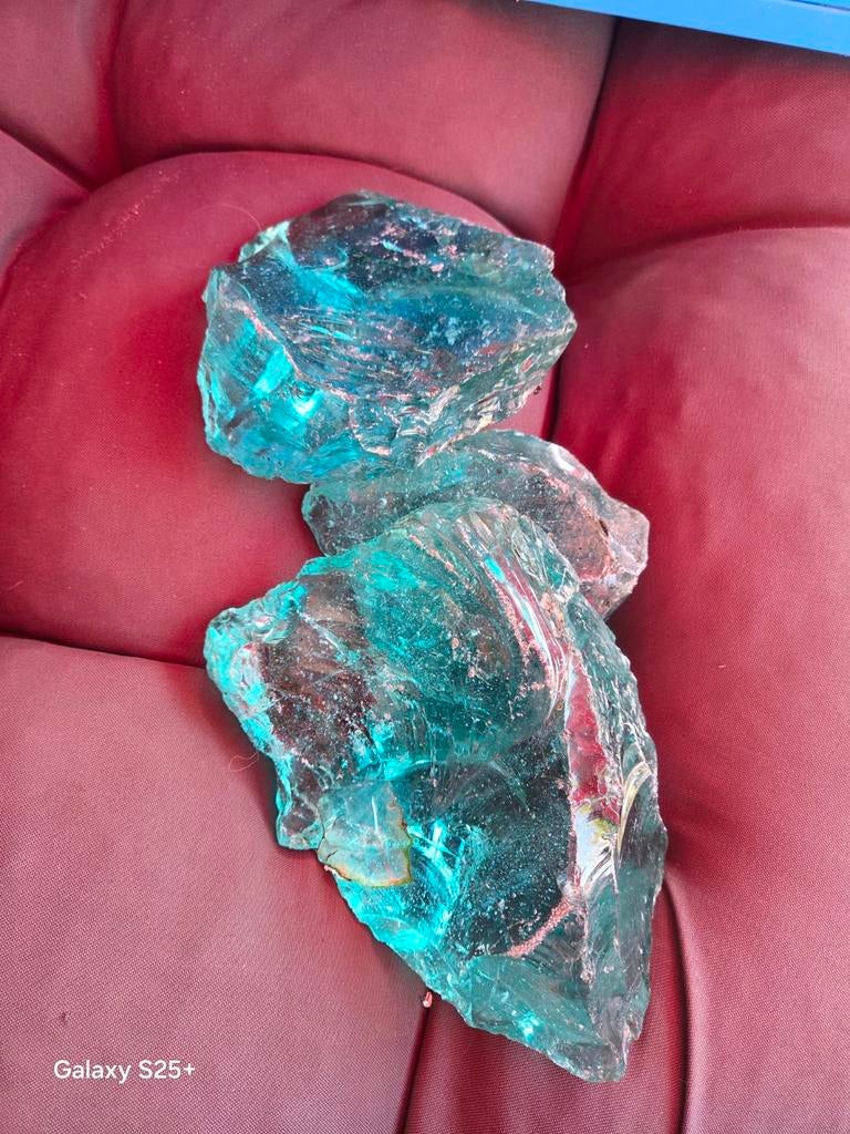 Ruwe Blauwe Andara Kristal - Spirituele Energie, Ophalen of Verzenden, Nieuw