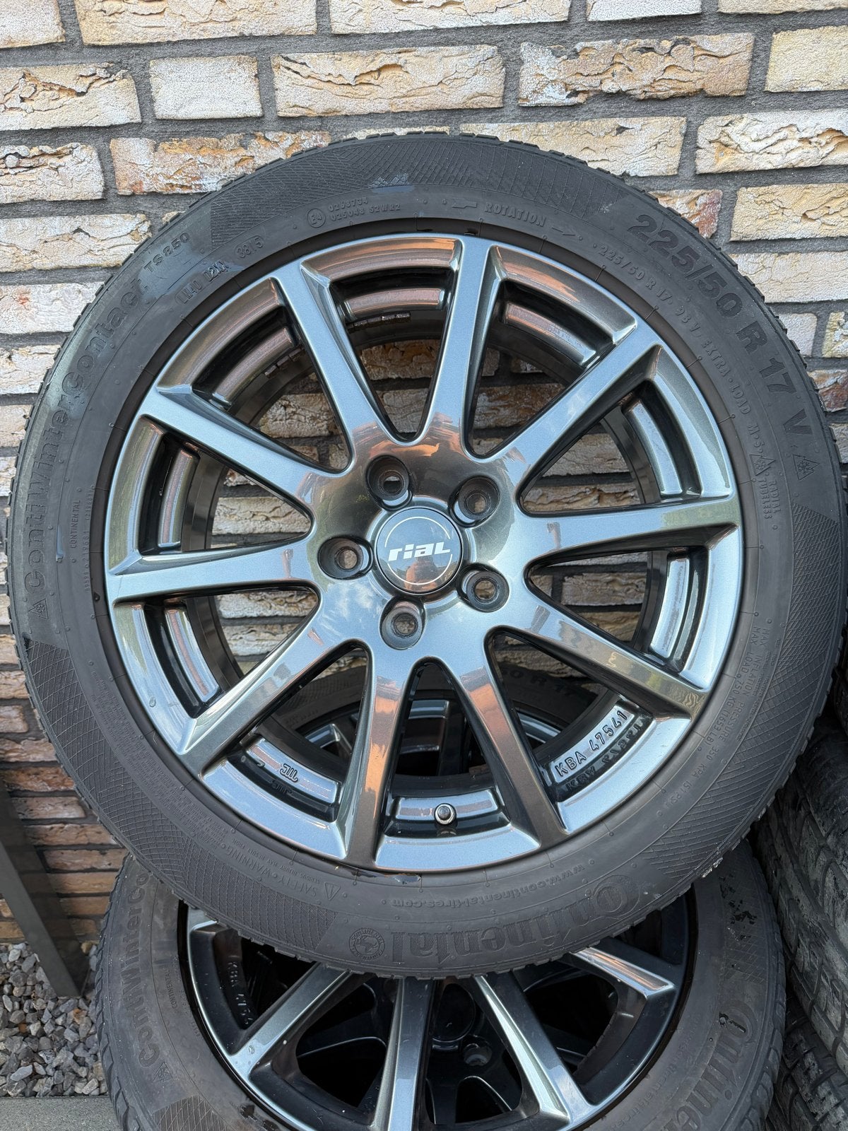 Rial Velgen 225/50 R17 voor oa BMW, Ophalen, Gebruikt