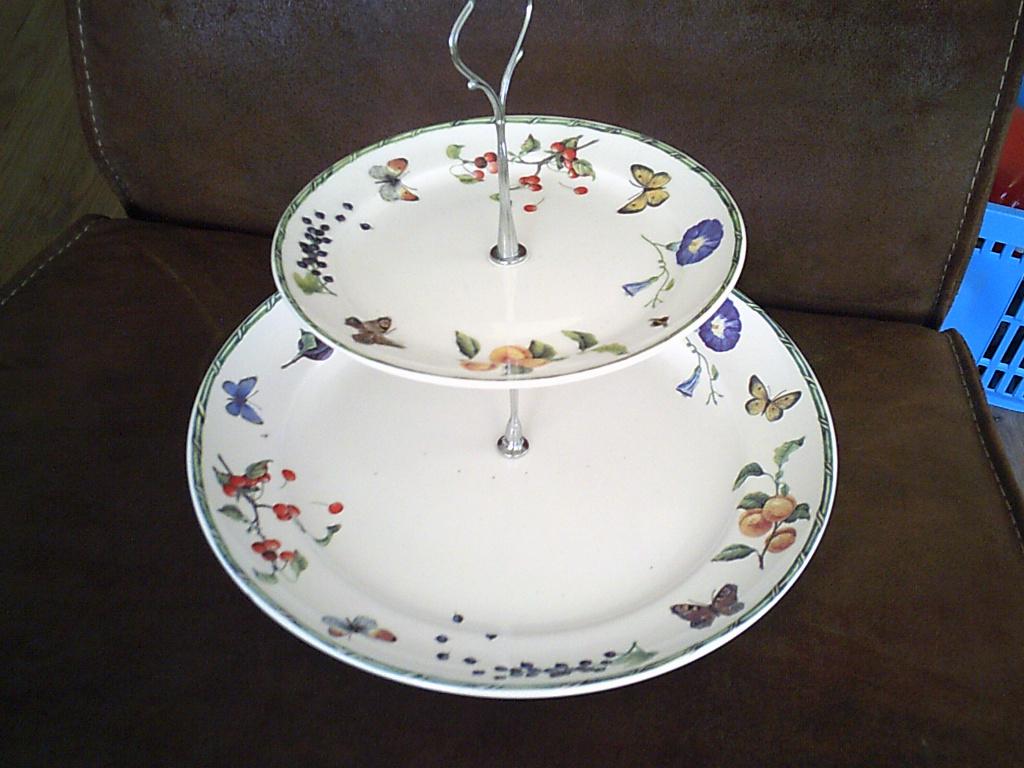 Janneke Brinkman Fruit en Flower etagere, Ophalen of Verzenden, Zo goed als nieuw, Bord(en), Overige stijlen