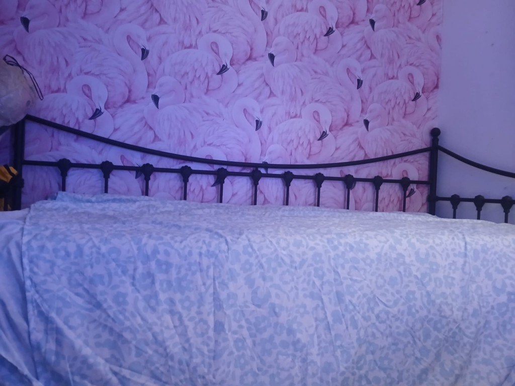 1 persoons bed, Ophalen, Gebruikt, 90 cm, Eenpersoons