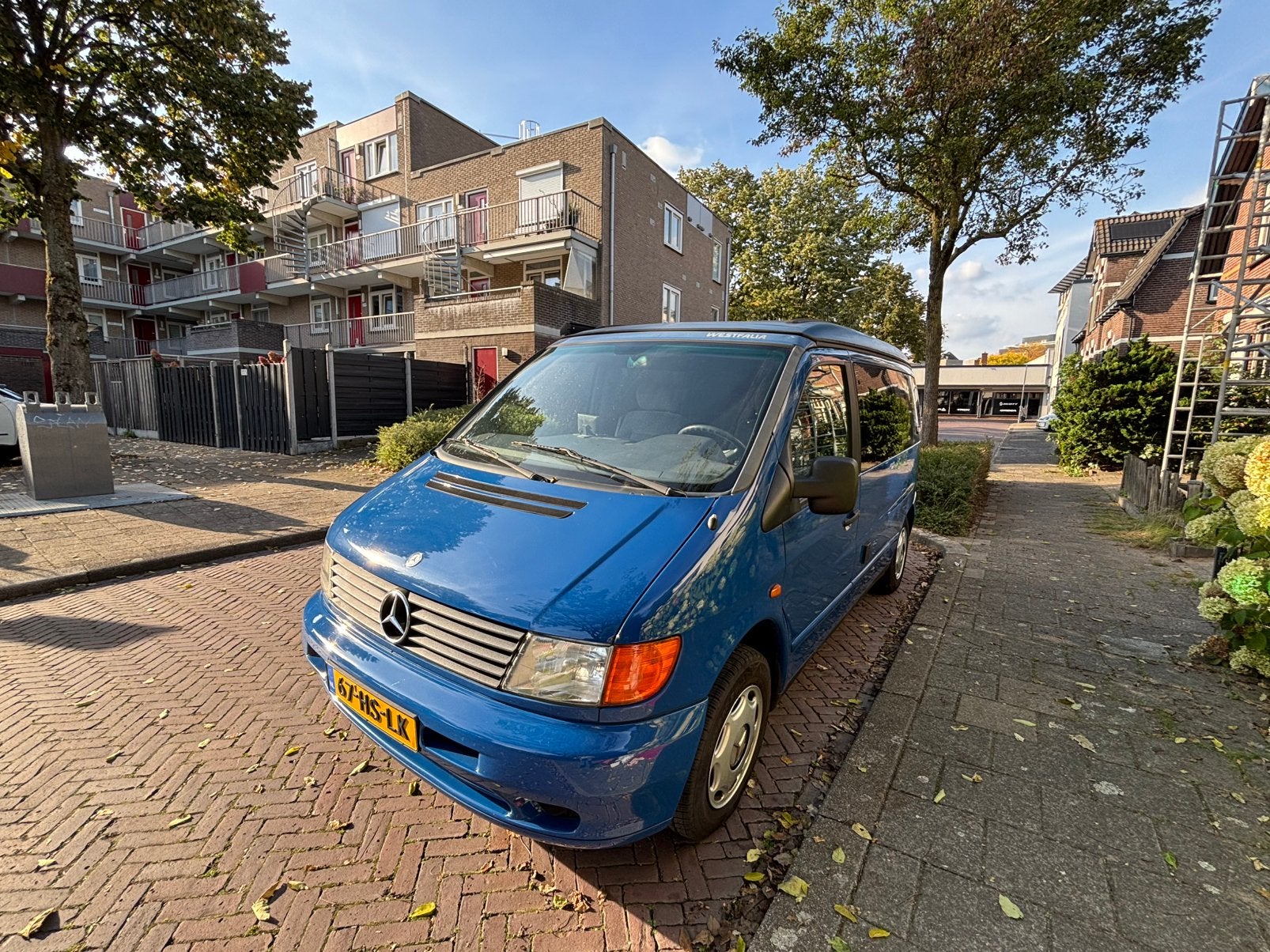 Mercedes-Benz Vito 2.2 112 CDI AUT 2001 Blauw, Buscamper of Camperbus, Mercedes-Benz, Diesel, Particulier