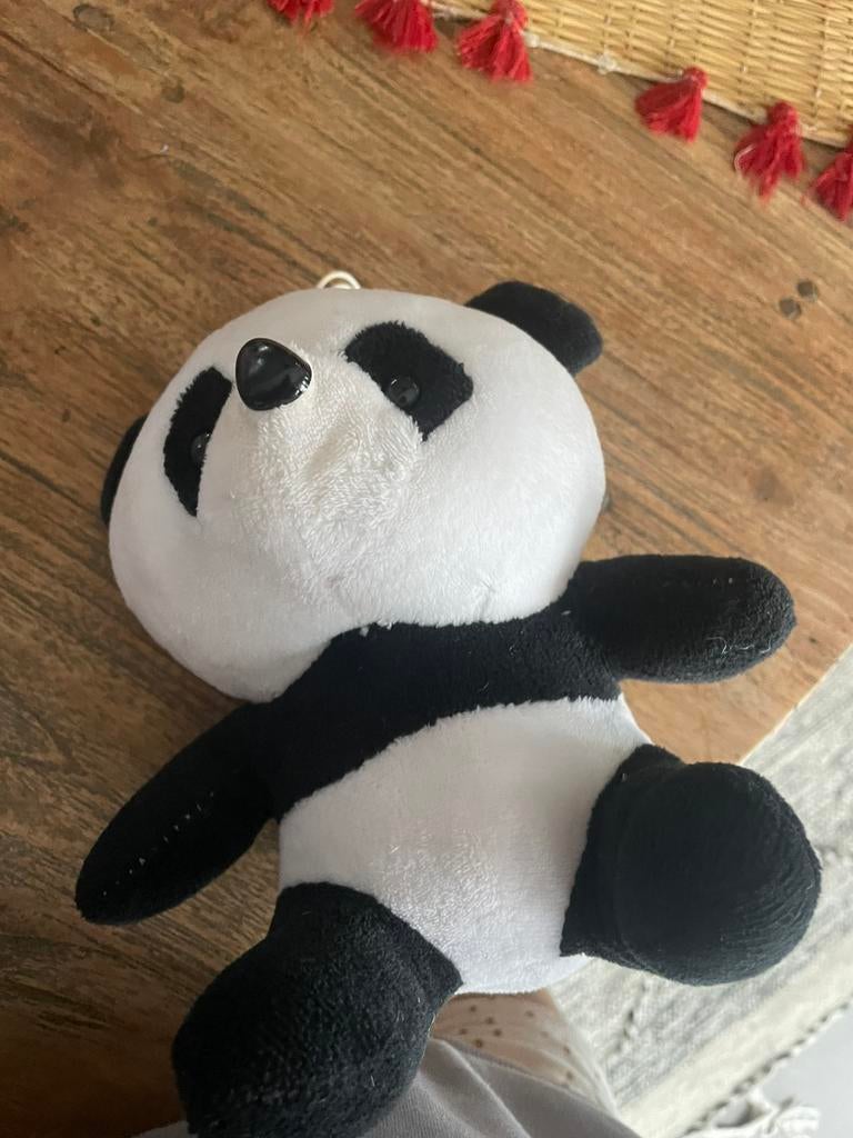 leuke panda beertje, Kinderen en Baby's, Speelgoed | Knuffels en Pluche, Ophalen of Verzenden, Zo goed als nieuw, Beer