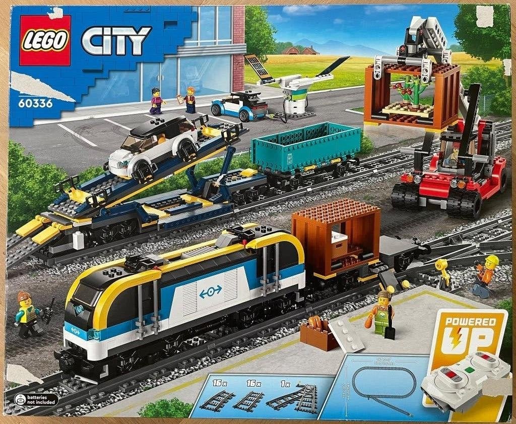 Lego goederen trein 60336, Ophalen, City, Inclusief instructies, Lego