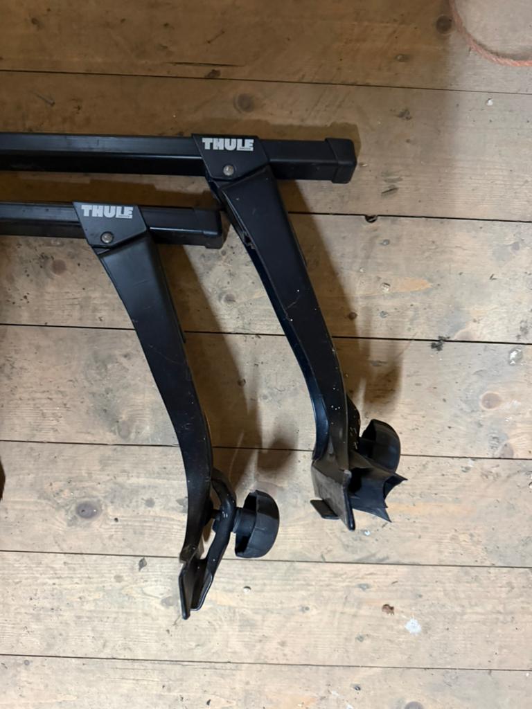 Thule dakdrager voor Landrover Defender, Ophalen