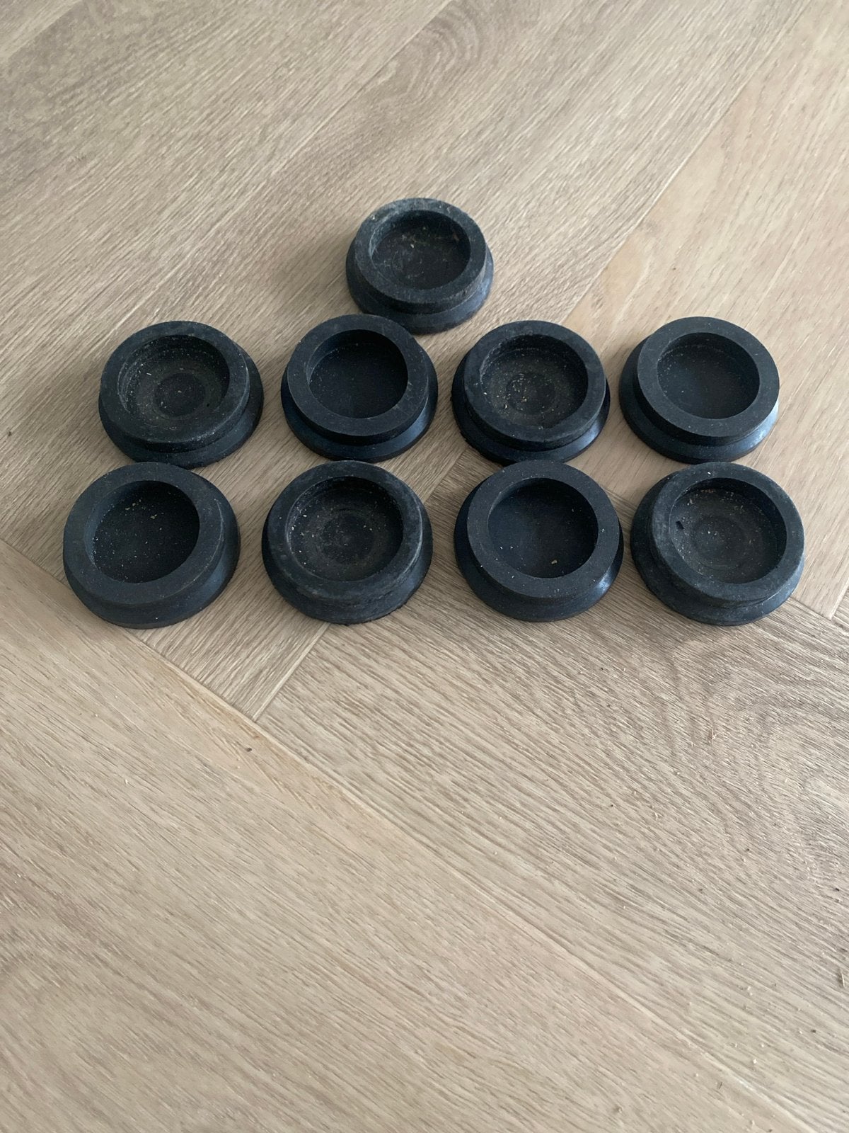 9 Flipperkast rubbers voor onder de poten, Overige merken, Gebruikt, Ophalen of Verzenden, Overige soorten