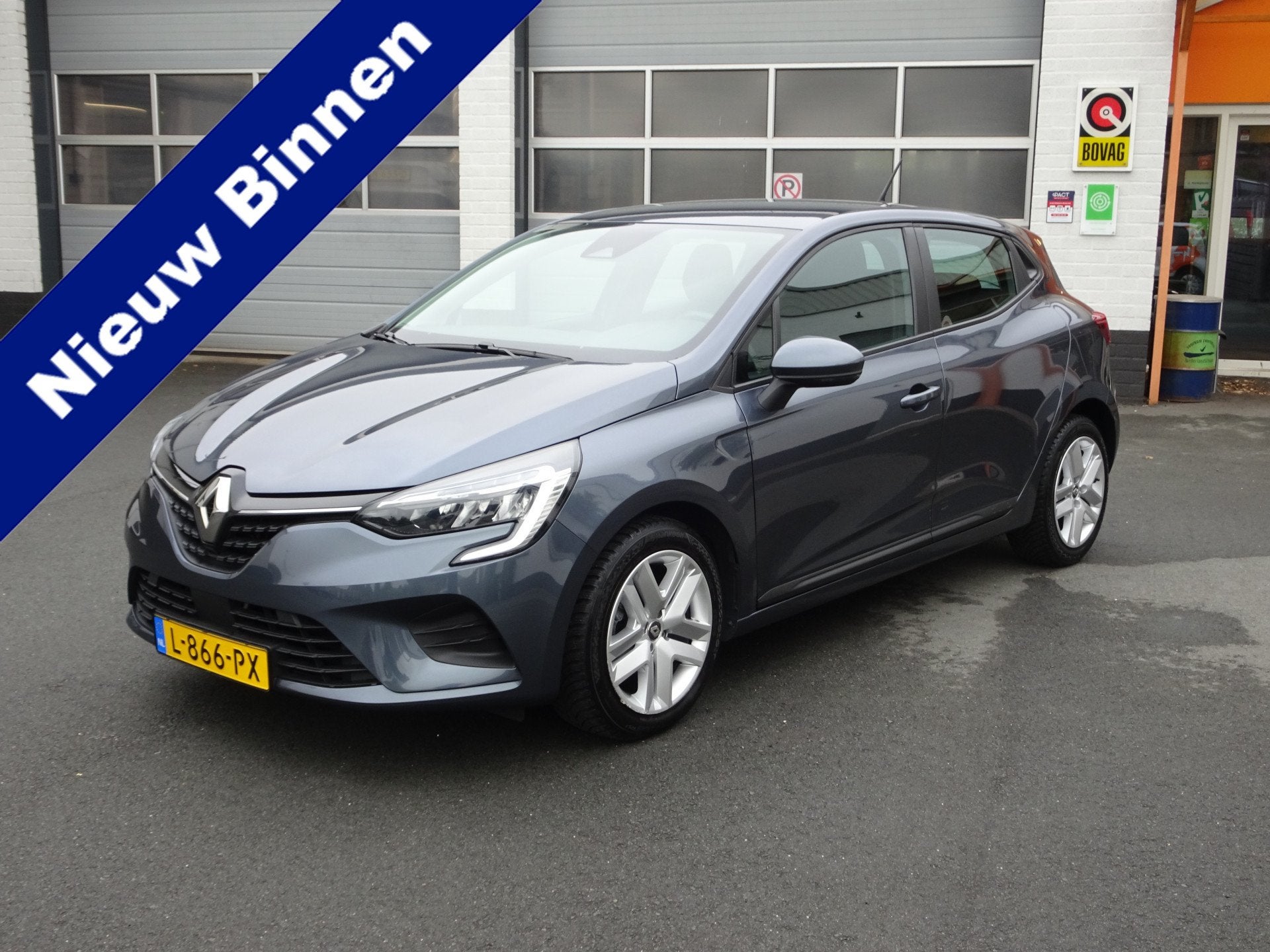 Renault Clio 1.0 TCe Zen Airco, navigatie, cruise controle,, Voorwielaandrijving, Stof, Gebruikt, Verwarmde buitenspiegels