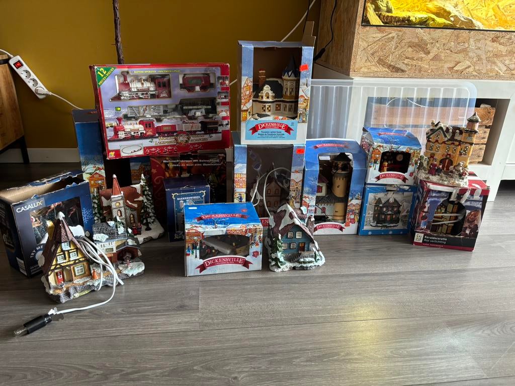 Dickensville kerstdorp, Diversen, Ophalen of Verzenden, Zo goed als nieuw