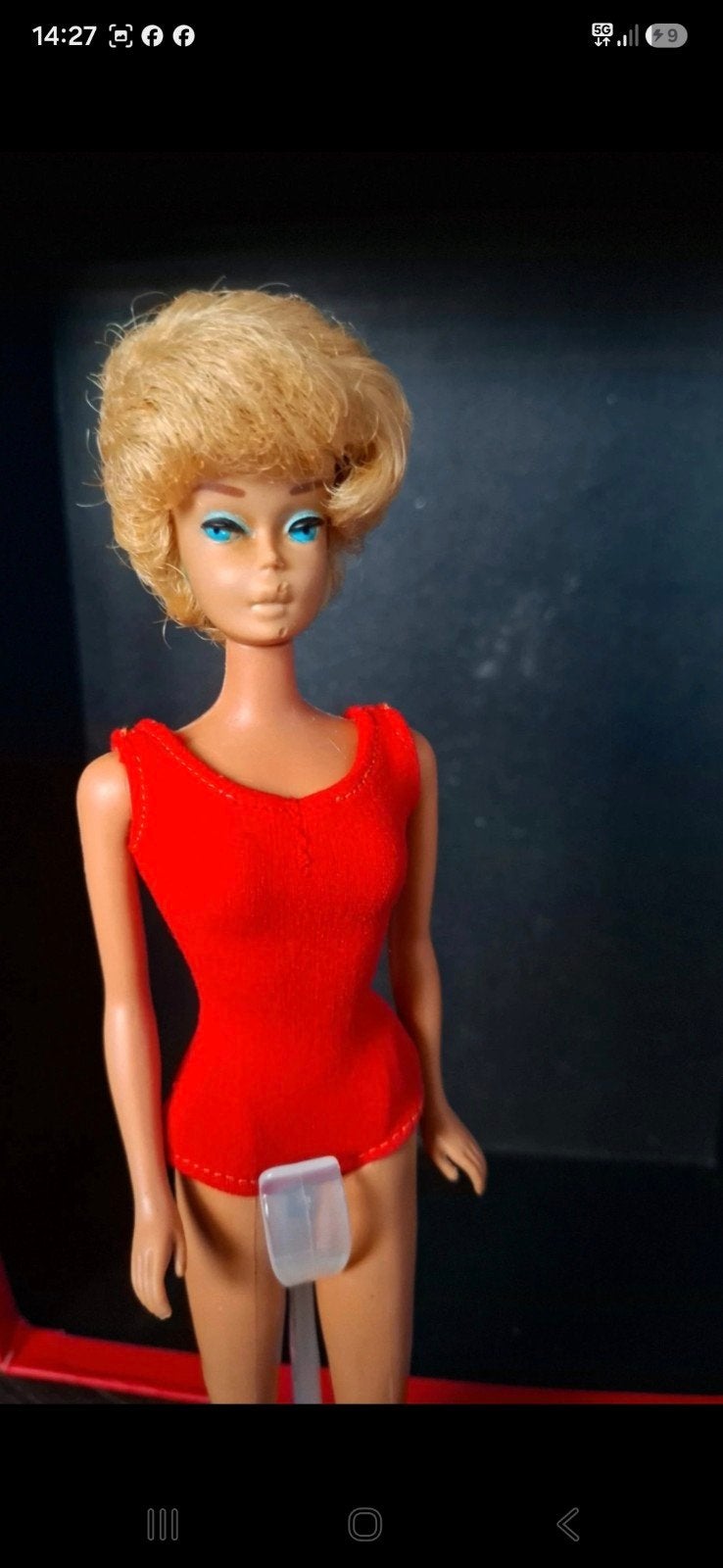 Vintage Barbie Mattel 1963 - Originele Staat, Verzamelen, Poppen, Ophalen of Verzenden, Gebruikt, Fashion Doll