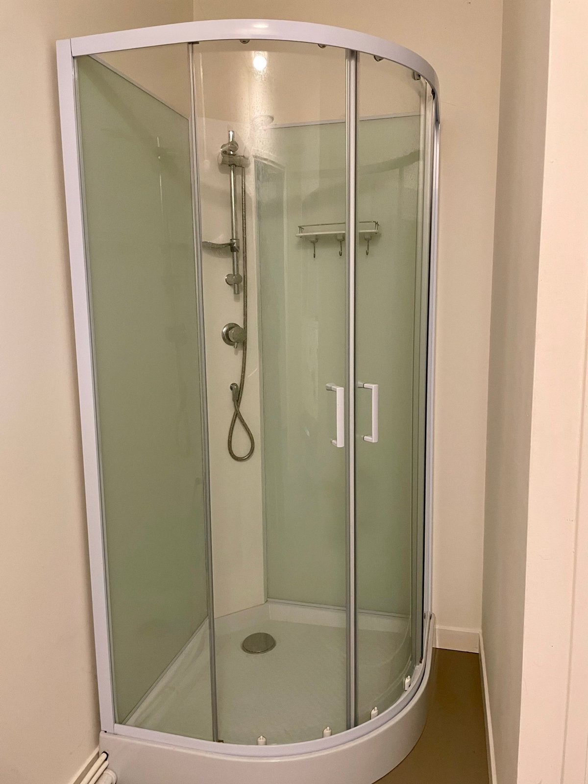 Sanifun douchecabine Steff - 90 x 90 cm, Ophalen, Zo goed als nieuw, Met douche