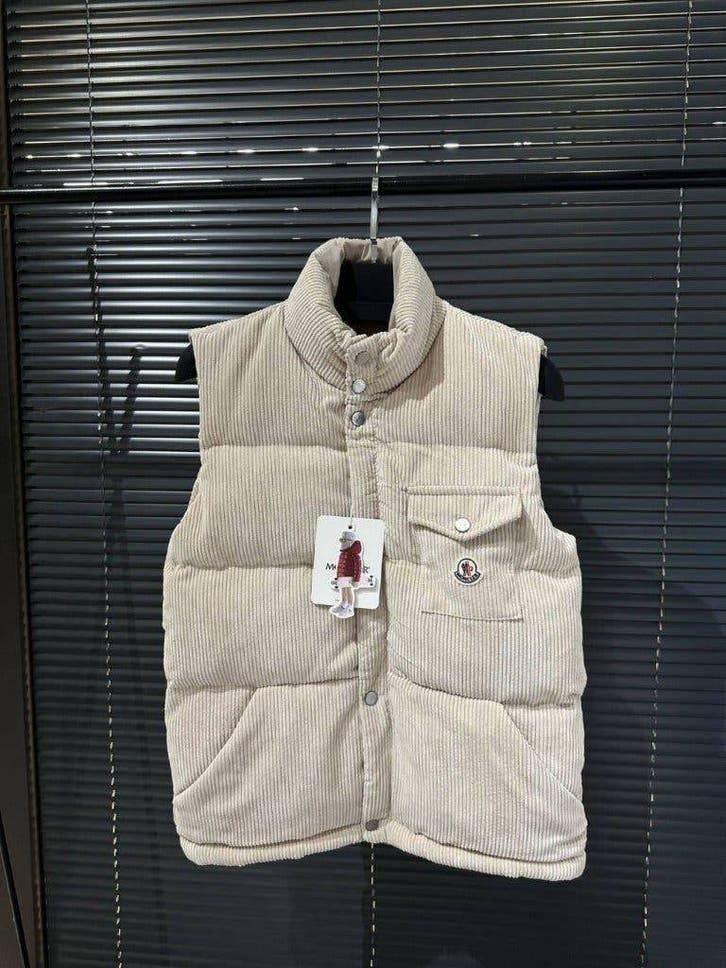 Moncler bodywarmer stof, Kleding | Heren, Ophalen of Verzenden, Nieuw, Wit