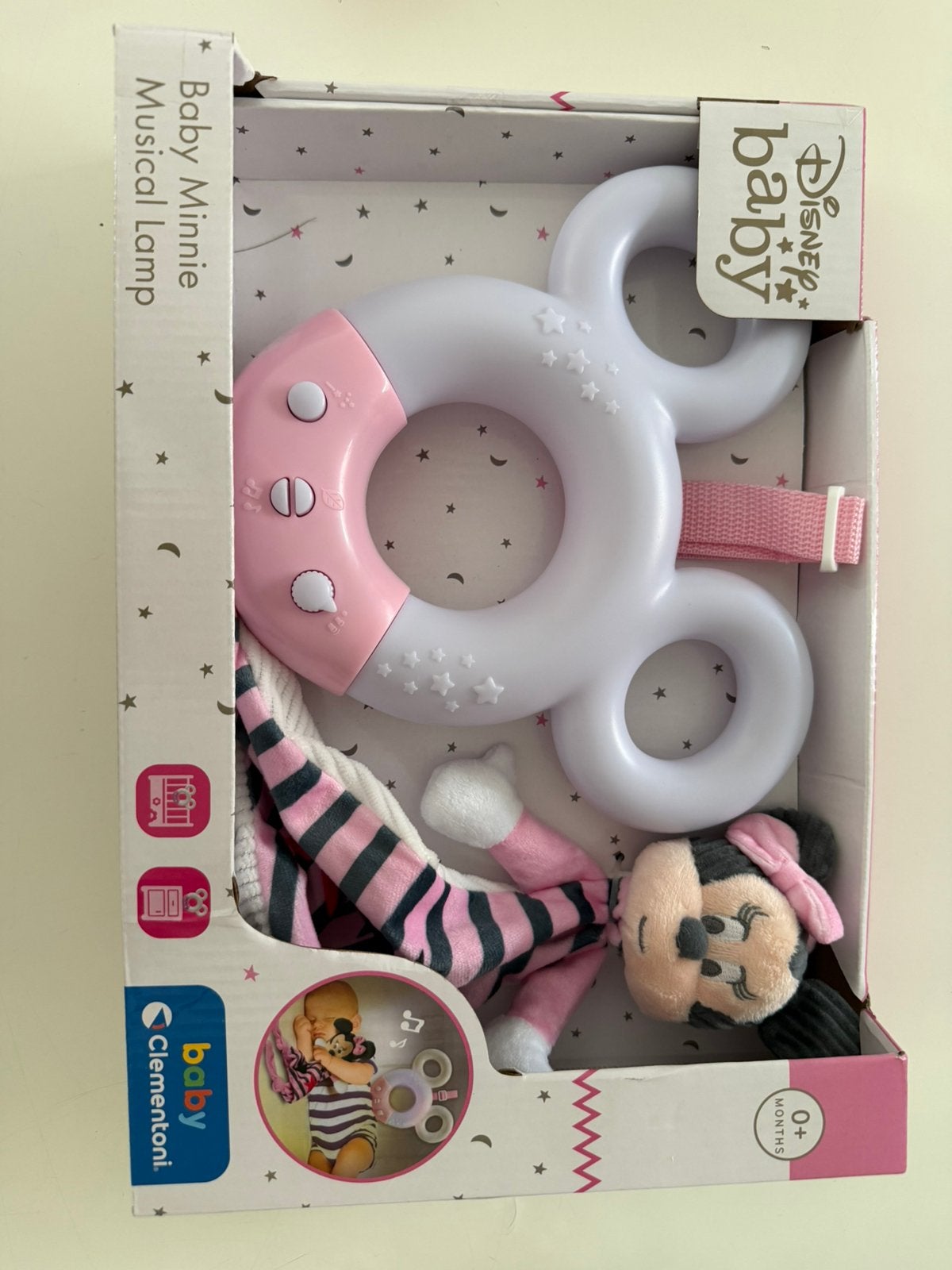 Clementoni Disney Baby Minnie Musical Lamp (Nieuw in doos!), Kinderen en Baby's, Kraamcadeaus en Geboorteborden, Ophalen of Verzenden