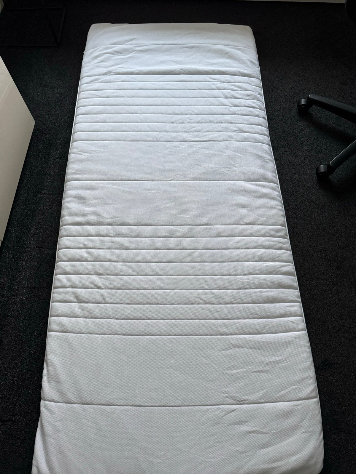 IKEA TUSSÖY Topper Matras 90x200 - Zeer nette staat, Ophalen, 90 cm, Eenpersoons, Zo goed als nieuw