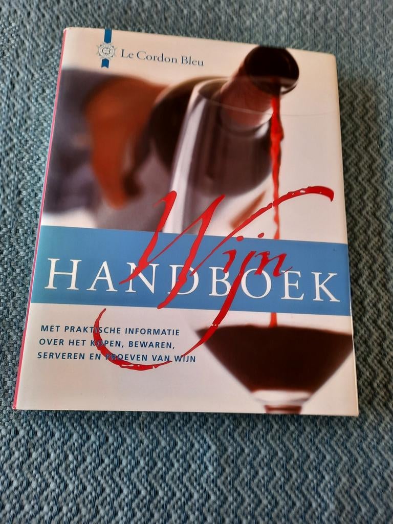 Wijn Handboek - Le Cordon Bleu - Hardcover, Ophalen of Verzenden, Gelezen