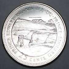 Canada - 25 cent 1992 - Prince Edward Island - circulated, Postzegels en Munten, Ophalen of Verzenden, Noord-Amerika, Losse munt