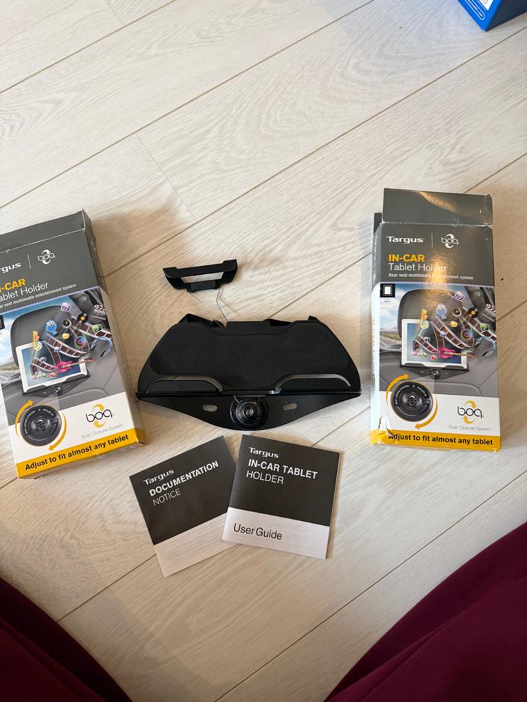 2 Targus In-Car Tablethouder - Nieuw in doos, Ophalen of Verzenden, Nieuw