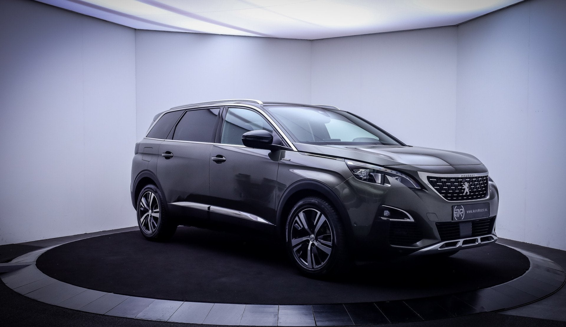 Peugeot 5008 1.6T 180pk Aut. 7p GT-Line FULL LED | 360 CAM |, Gebruikt, Zwart, 4 cilinders, 181 pk