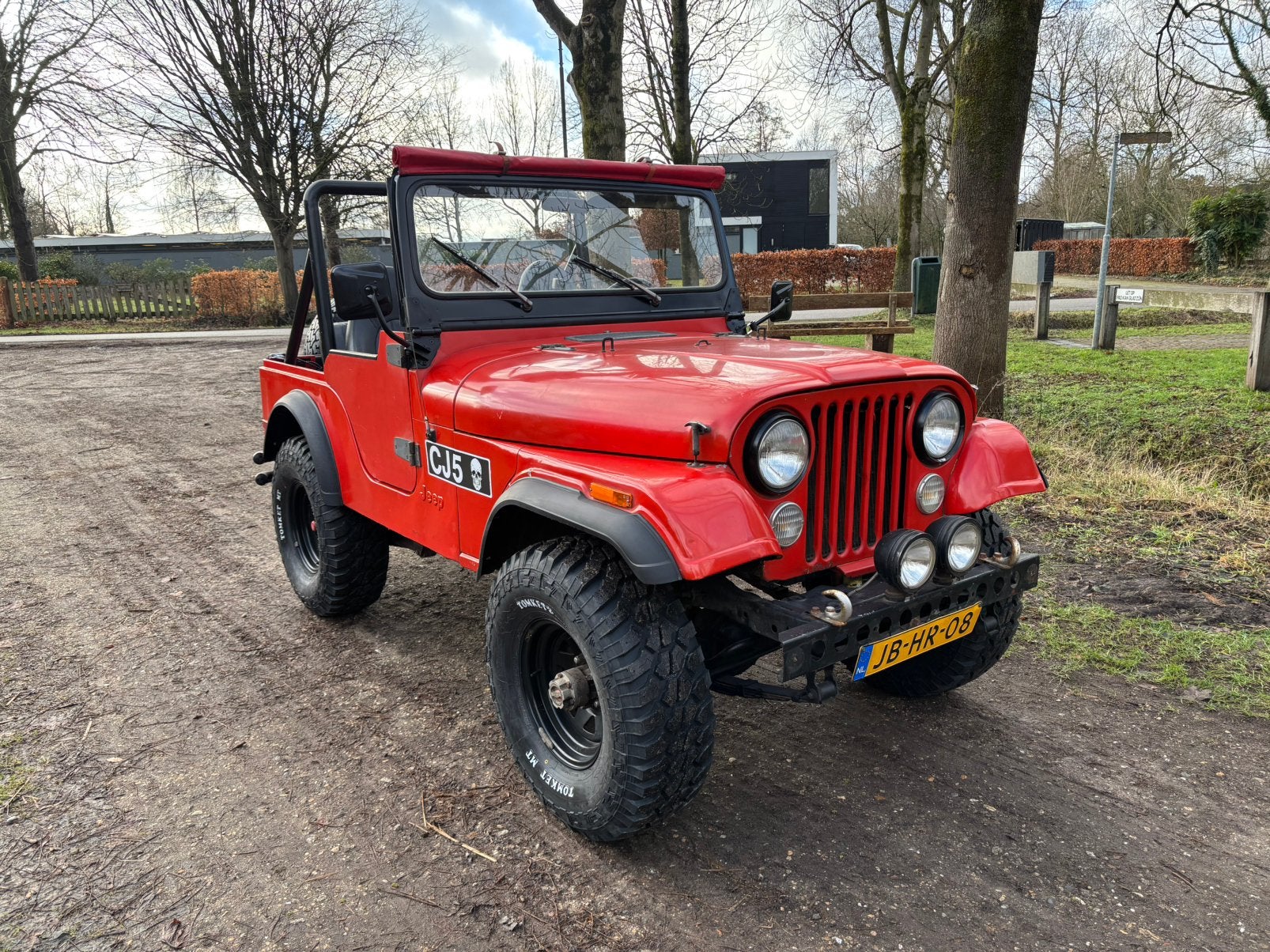 Jeep CJ5 1979 Rood