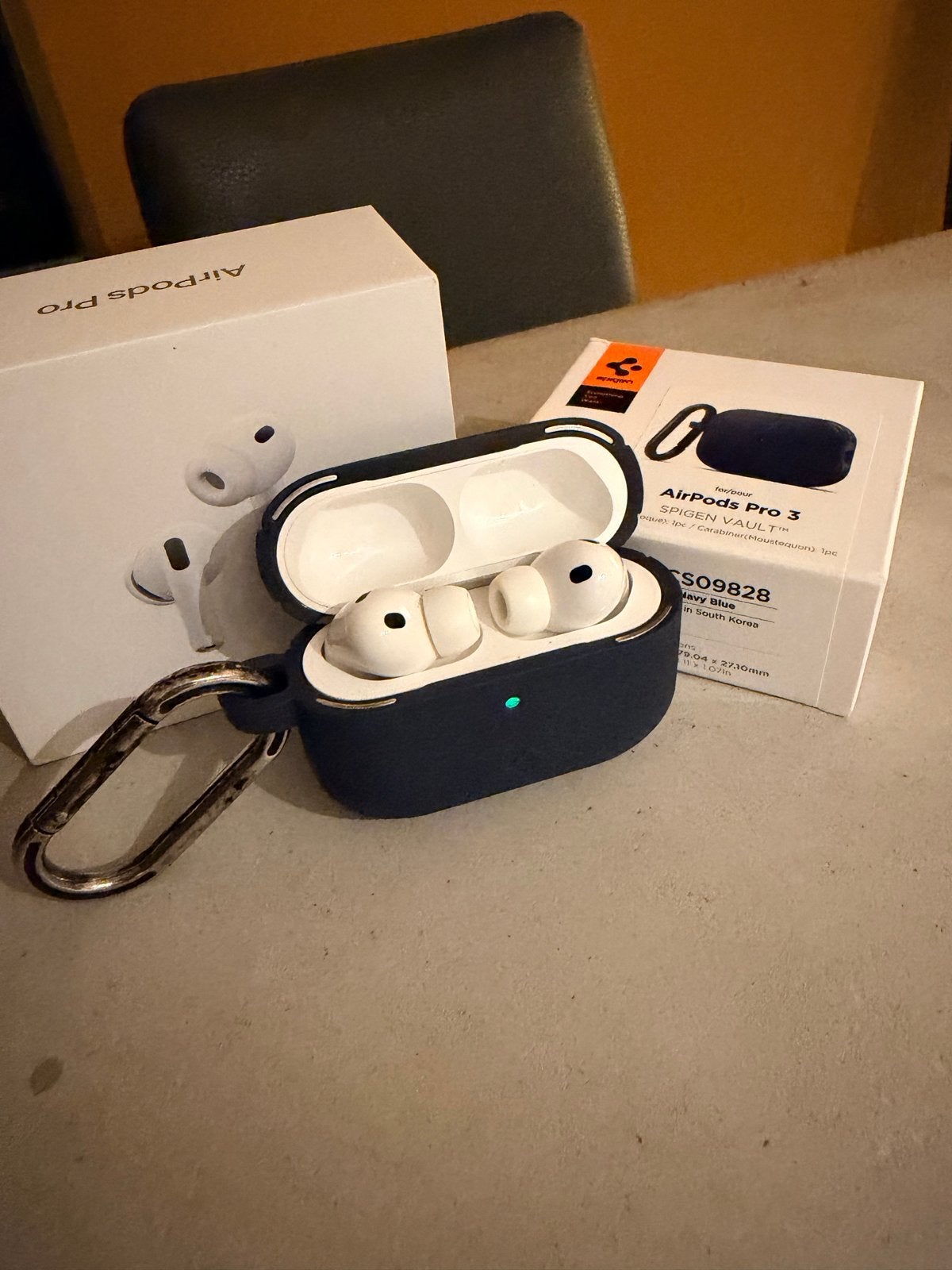 Apple AirPods Pro 3 met garantie en case, Audio, Tv en Foto, Ophalen, In-ear, Bluetooth, Zo goed als nieuw