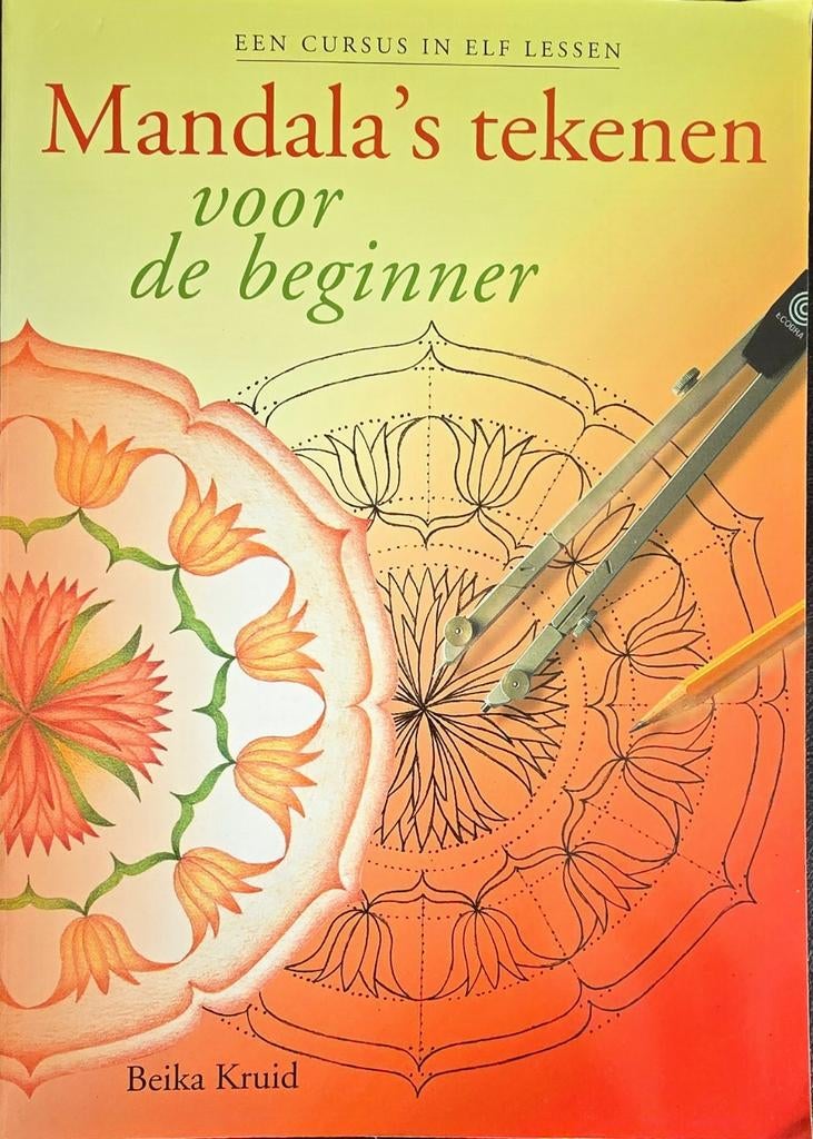 Mandala's tekenen voor de beginner - Beika Kruid, Boeken, Ophalen of Verzenden, Zo goed als nieuw, Tekenen en Schilderen, Beika Kruid