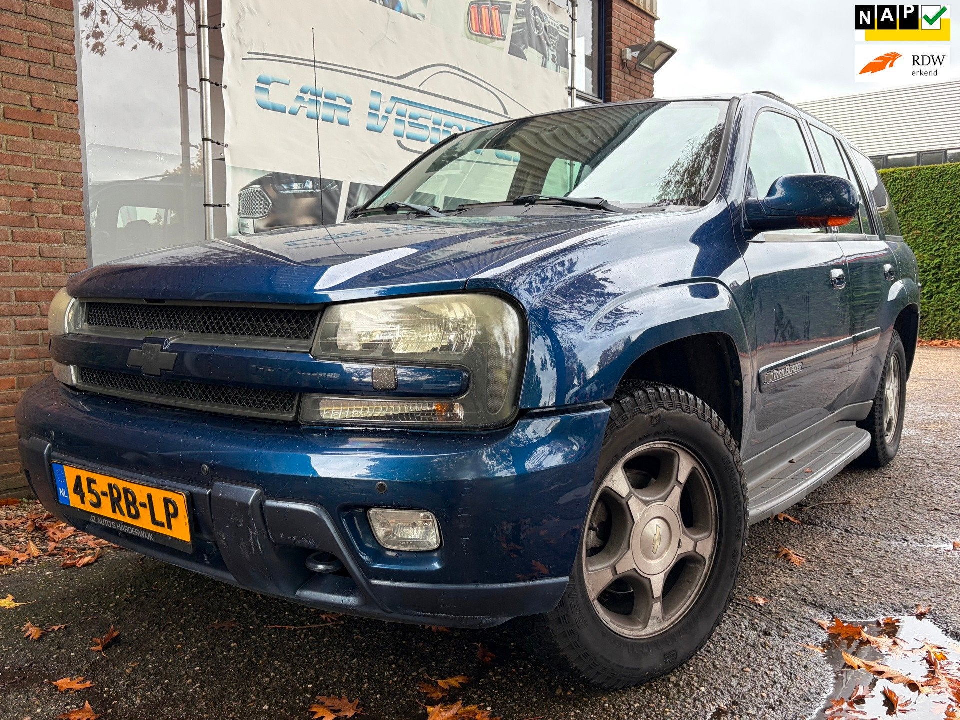 Chevrolet USA Trailblazer 4.2 LTZ|Automaat|Trekhaak|, Auto's, Automaat, Gebruikt, 680 kg, Verwarmde buitenspiegels