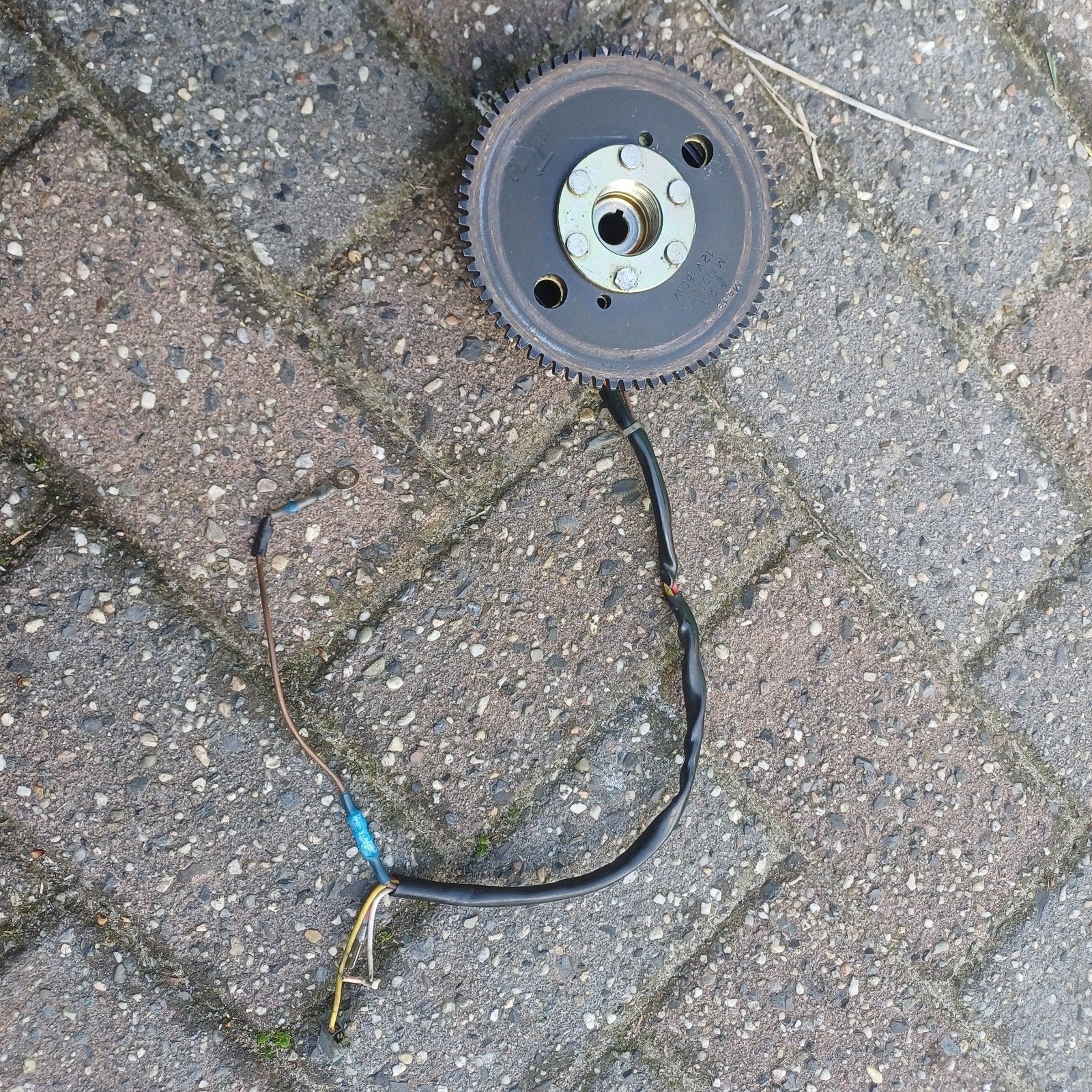 Complete elektronische Tomos A35 ontsteking met vliegwiel, Ophalen of Verzenden, Gebruikt, Blok, Tomos