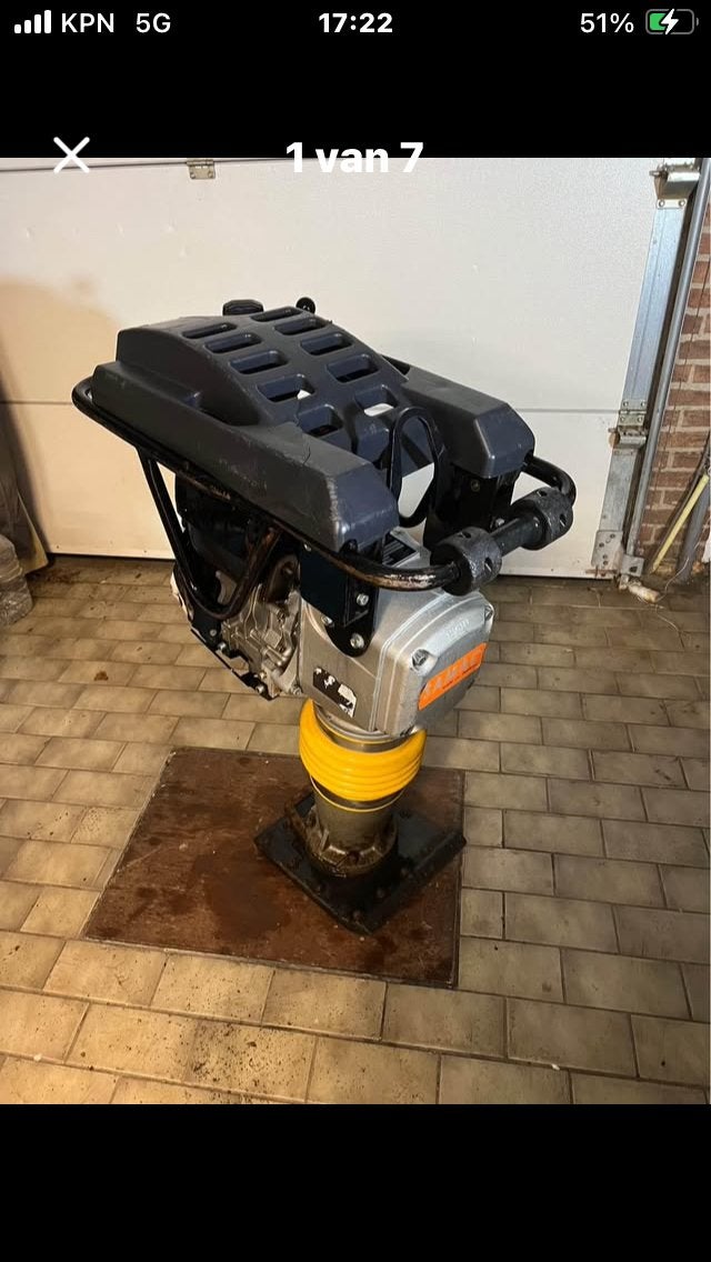 Samac Trilstamper - 81 kg, 3 kW, Hatz motor, Ophalen