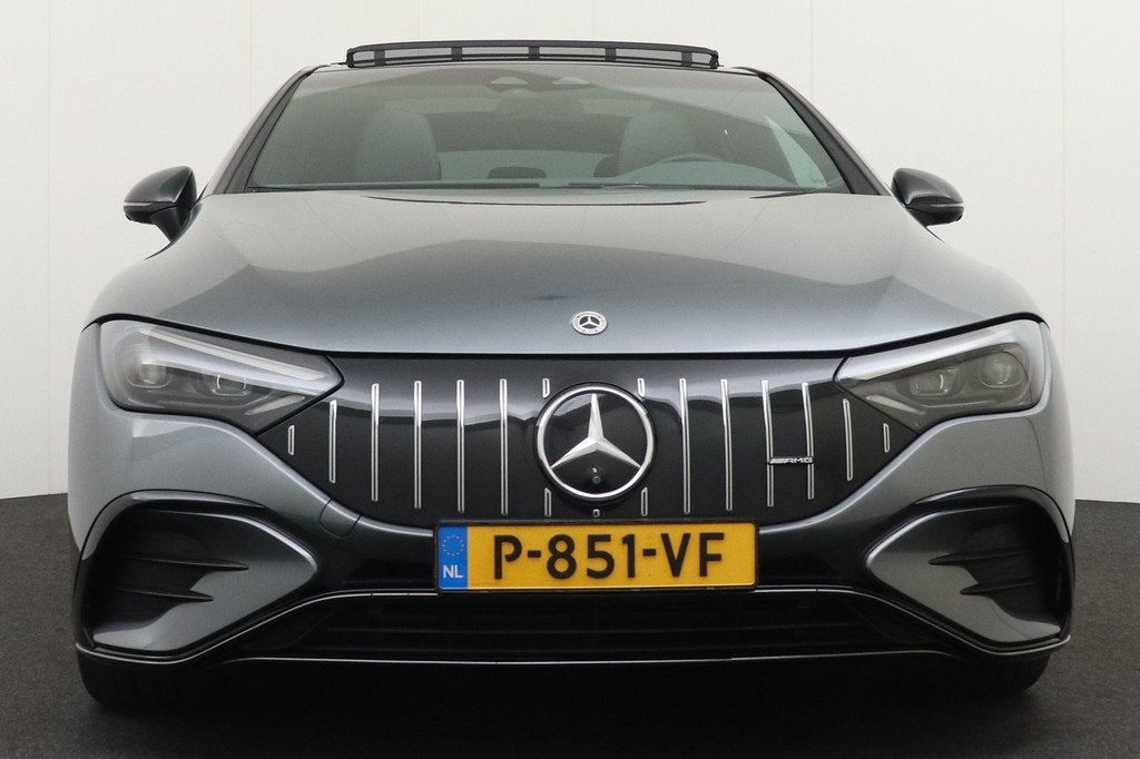 Mercedes-Benz EQE AMG 43 4MATIC 91kWh Pano-dak Hyper-Scherm, Automaat, Gebruikt, 124 €/maand, Metallic lak