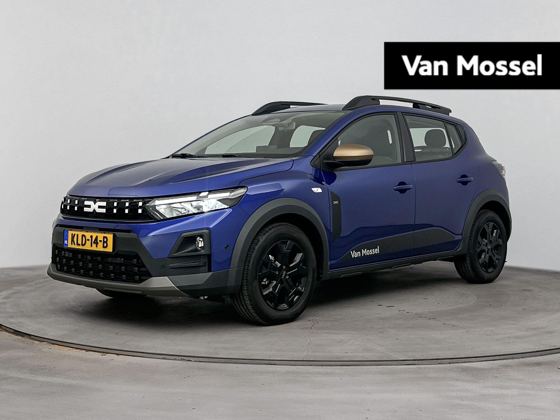 Dacia Sandero Stepway 1.2 Eco-G EDC 120Pk extreme | Navigati, Stof, Euro 6, 1199 cc, Blauw