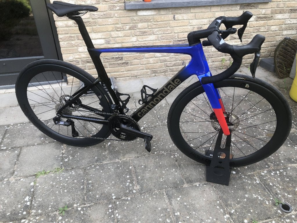 Cannondale SuperSix S6 Evo Himod 2 54 Sonic Blue, Fietsen en Brommers, 28 inch, Carbon, Heren, Zo goed als nieuw