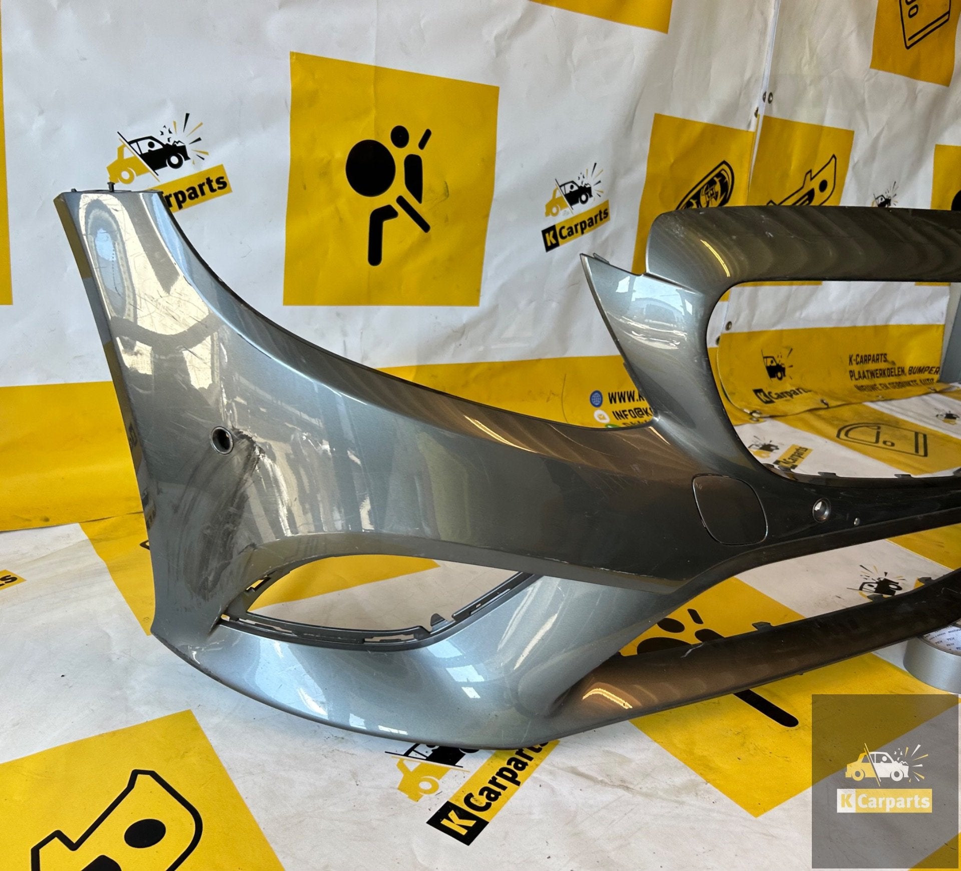 Voorbumper Mercedes C Klasse W205 Facelift 4xpdc a2058851101, Info@fabrikant.eu, Mercedes-Benz, Ophalen of Verzenden, Bumper
