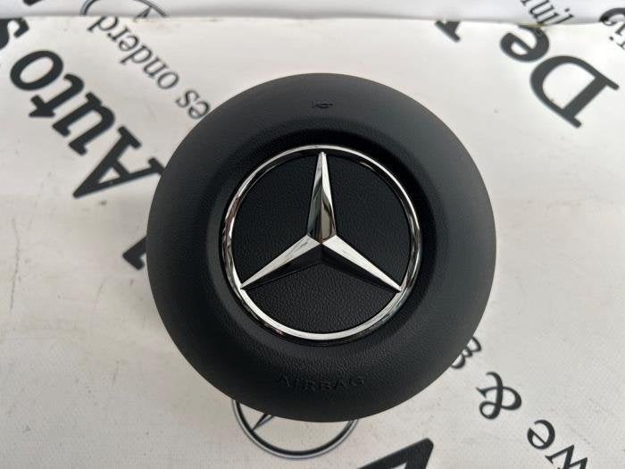 Airbag links (Stuur) van een Mercedes EQB, Gebruikt, -, Ophalen of Verzenden, -